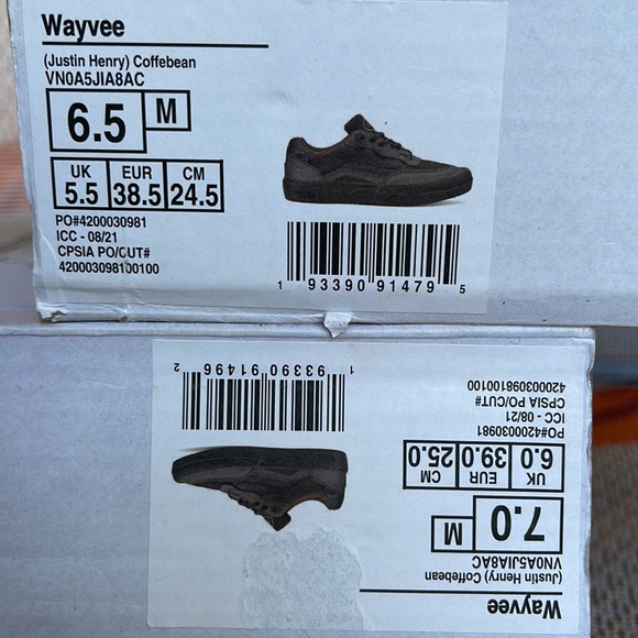 Vans WMNS Wayvee
(Justin Henry) Coffebean
VN0A5JIA8AC
Sneakers G - Picture 16 of 16